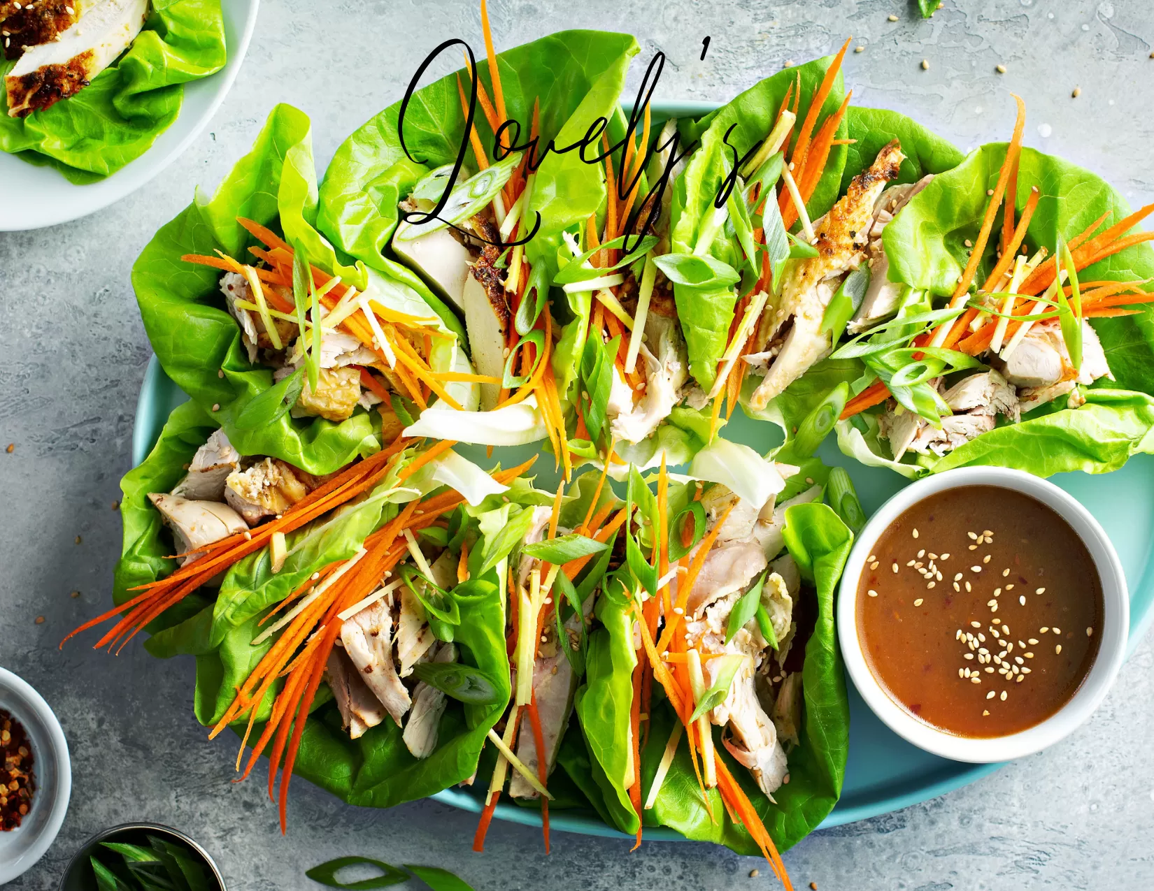 lovelys meal plan Thai Lettuce Wraps